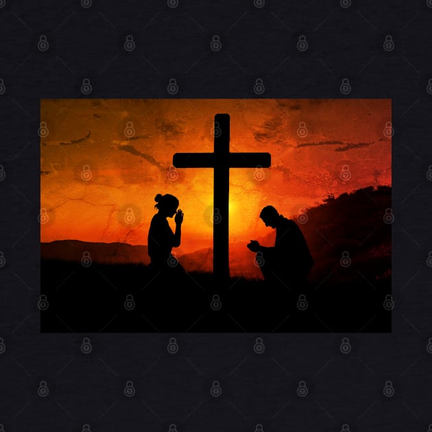 Cross - Christian by ChristianShirtsStudios